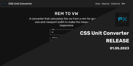 CSS Unit Converter Release